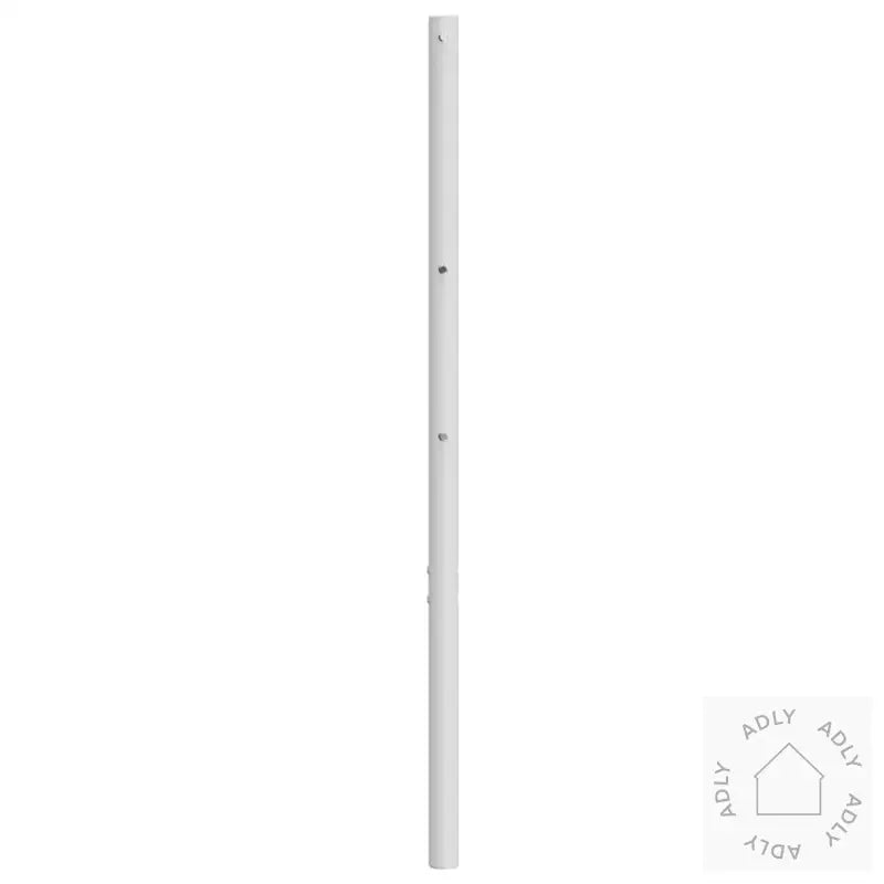 Sengegavl I Metall Hvit 140 Cm