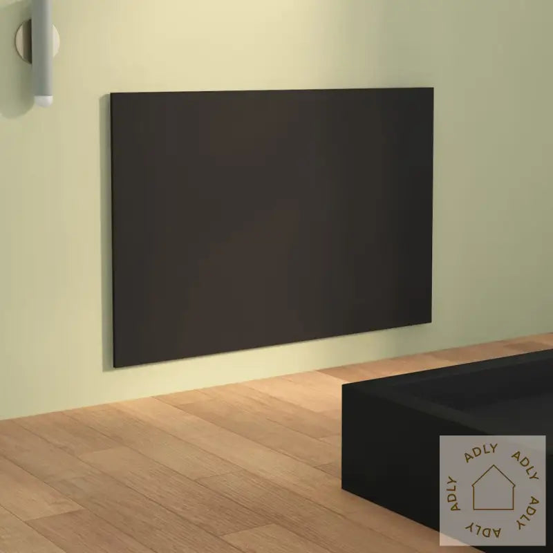 Sengegavl Svart 120X1,5X80 Cm Konstruert Tre