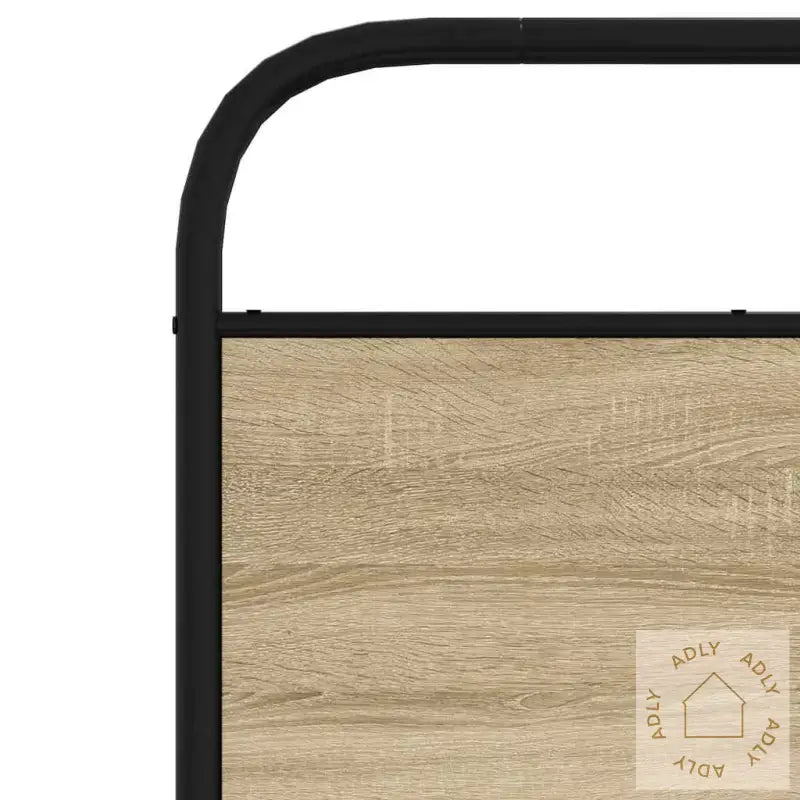 Hodegavl Sonoma Eik 80 Cm Stål Og Konstruert Tre