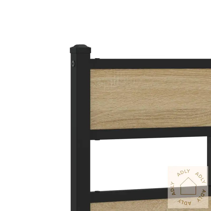 Hodegavl Sonoma Eik 75 Cm Jern Og Konstruert Tre