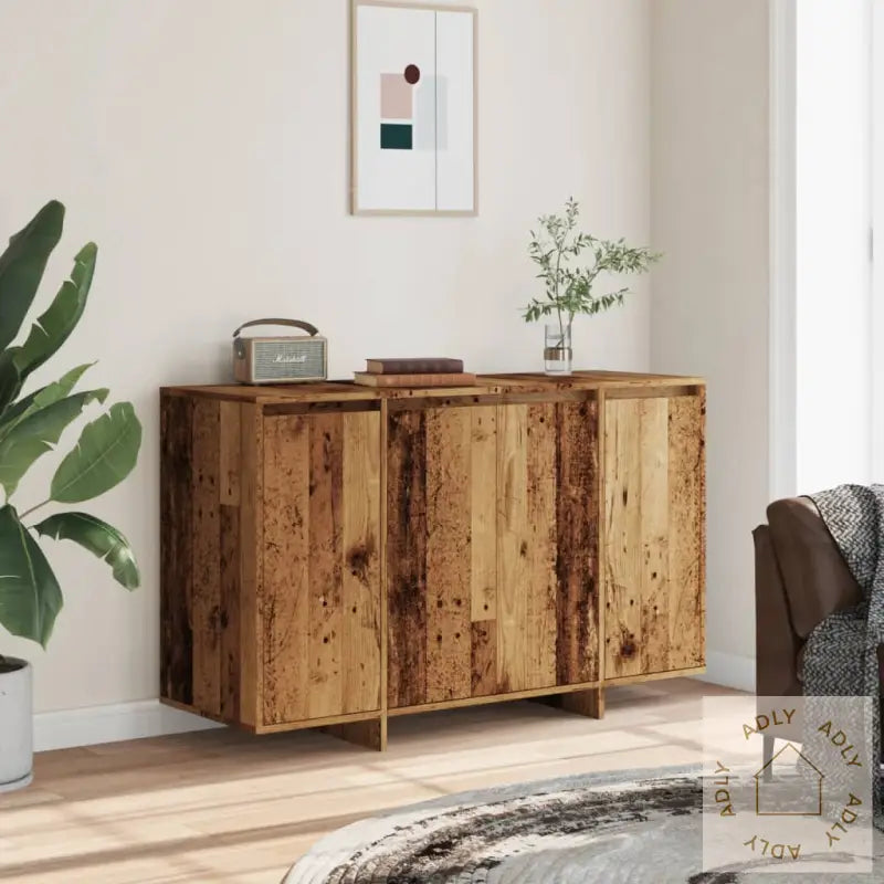 Skjenk Gammelt Tre 120X41X75 Cm Konstruert Tre