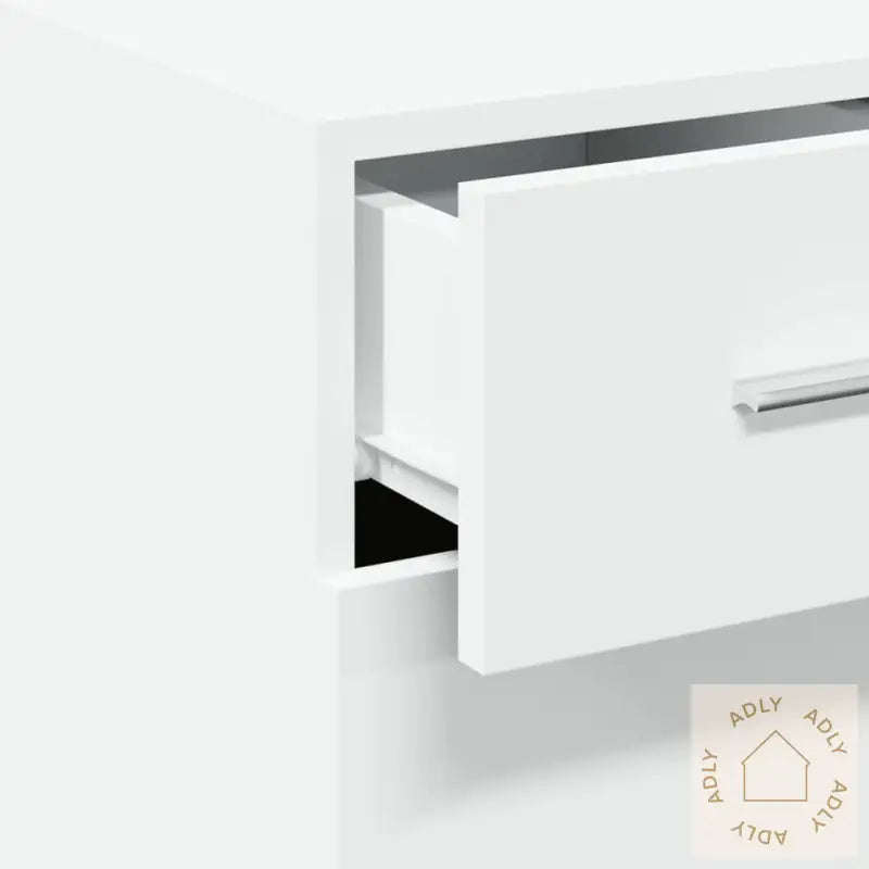 Skjenk Hvit 30X42,5X93 Cm Konstruert Tre