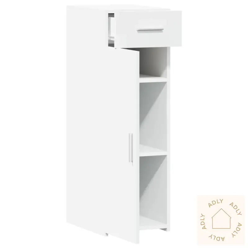 Skjenk Hvit 30X42,5X93 Cm Konstruert Tre