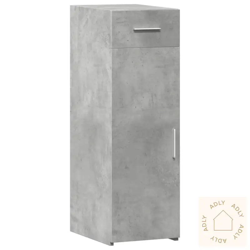 Skjenk Betonggrå 30X42,5X93 Cm Konstruert Tre
