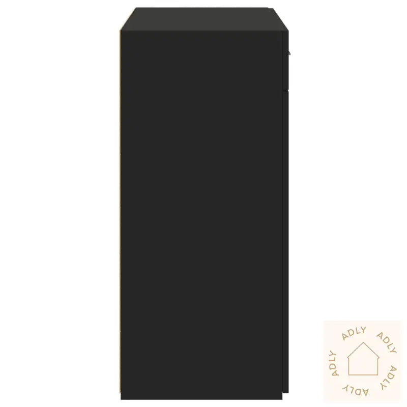 Skjenk Svart 80X42,5X93 Cm Konstruert Tre