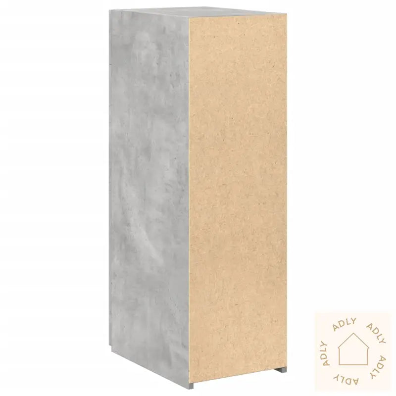 Skjenk Betonggrå 30X42,5X93 Cm Konstruert Tre