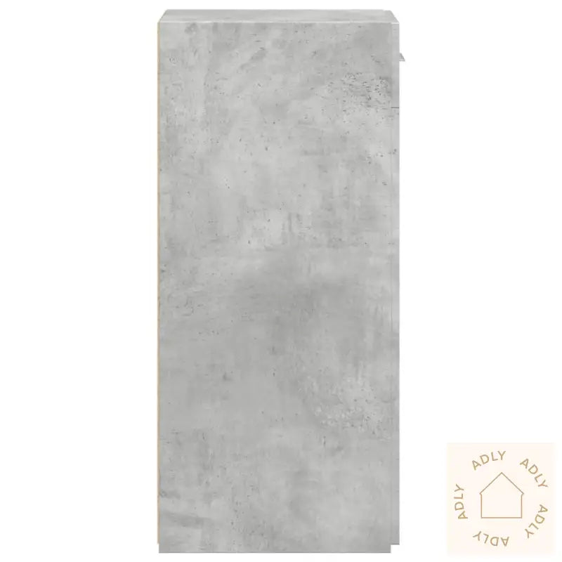 Skjenk Betonggrå 30X42,5X93 Cm Konstruert Tre