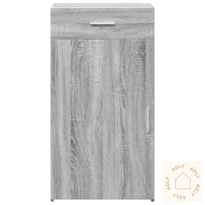 Skjenk Grå Sonoma 50X42,5X93 Cm Konstruert Tre