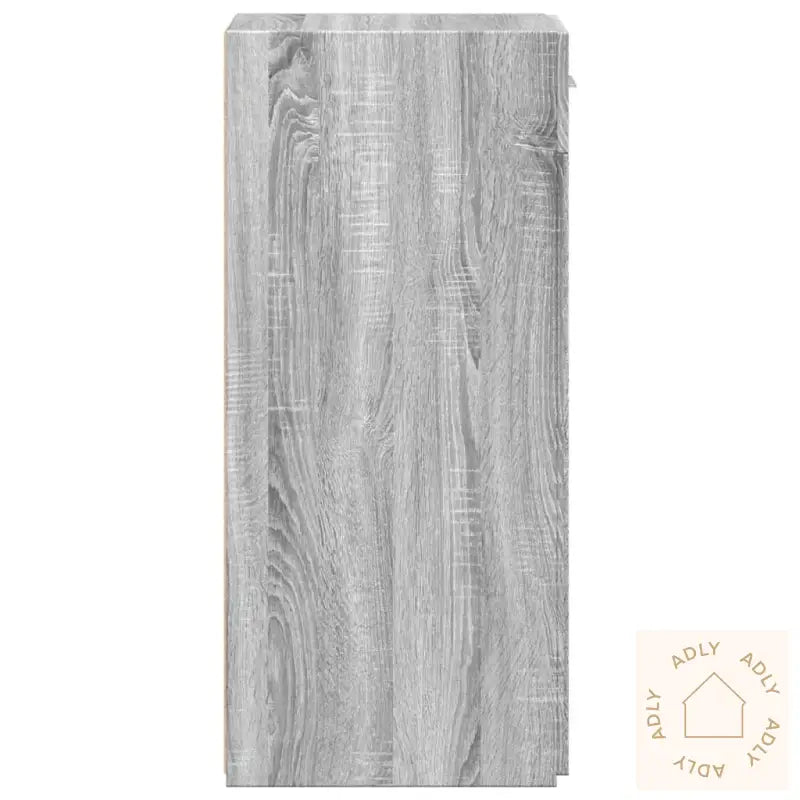 Skjenk Grå Sonoma 30X42,5X93 Cm Konstruert Tre