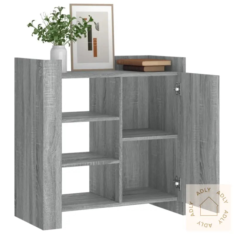Skjenk Grå Sonoma 73,5X35X75 Cm Konstruert Tre