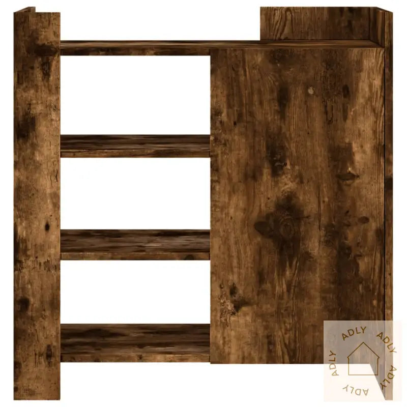 Skjenk Røkt Eik 73,5X35X75 Cm Konstruert Tre