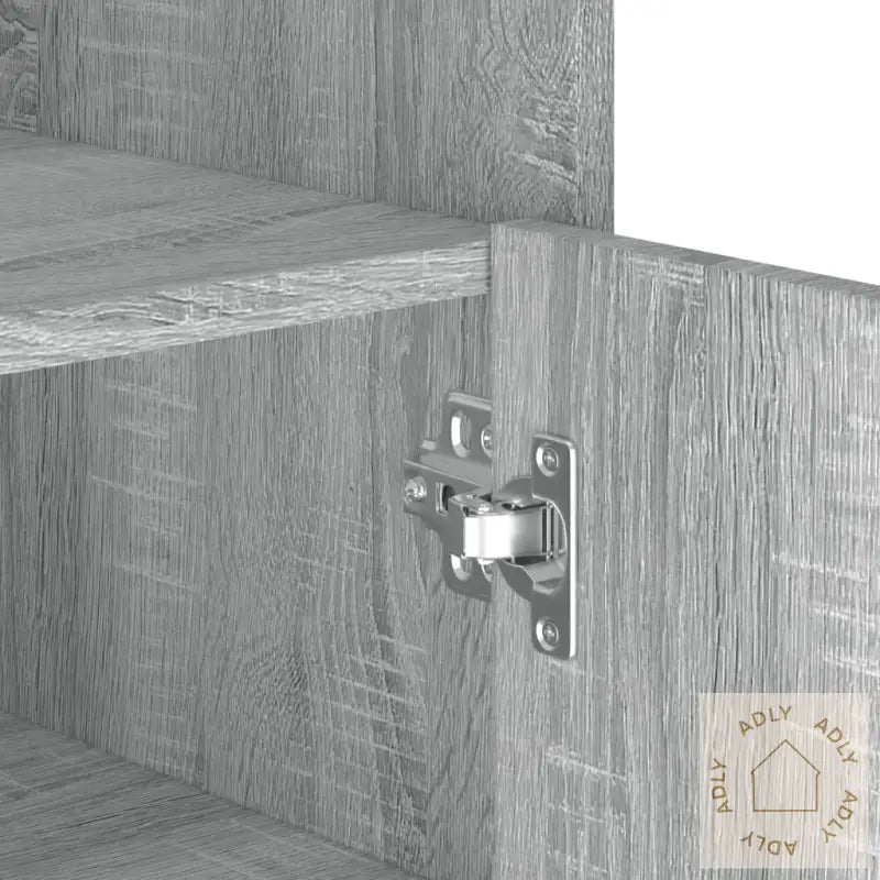 Skjenk Grå Sonoma 73,5X35X75 Cm Konstruert Tre