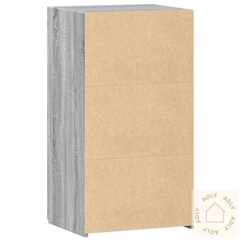 Skjenk Grå Sonoma 50X42,5X93 Cm Konstruert Tre