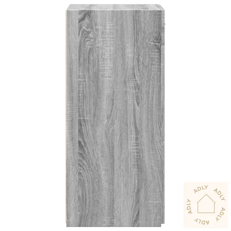 Skjenk Grå Sonoma 50X42,5X93 Cm Konstruert Tre