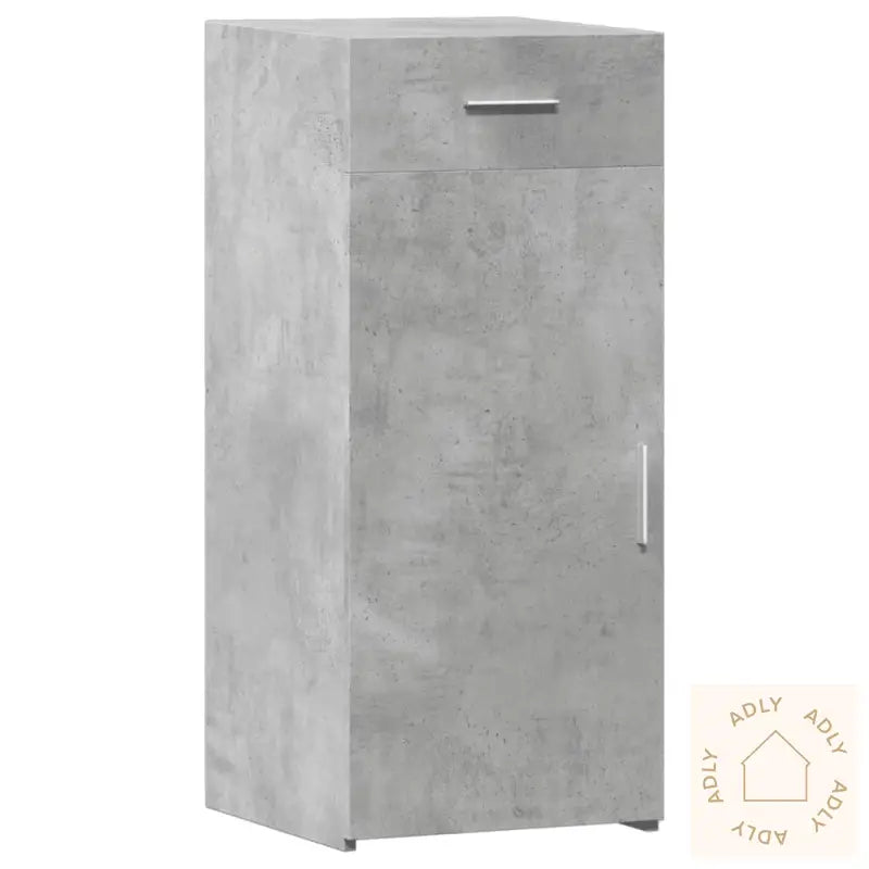 Skjenk Betonggrå 40X42,5X93 Cm Konstruert Tre