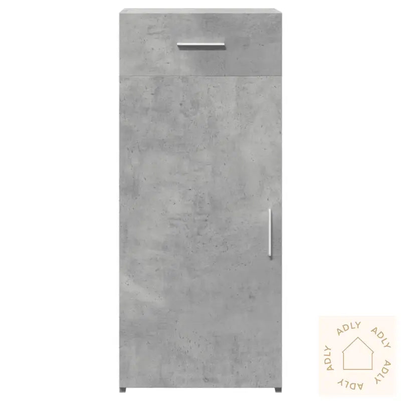 Skjenk Betonggrå 40X42,5X93 Cm Konstruert Tre