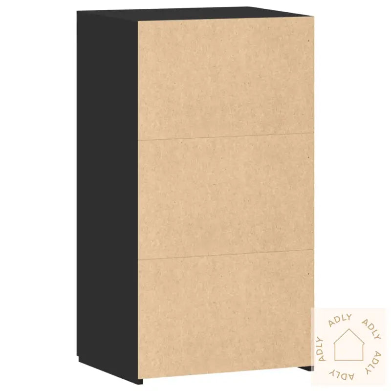 Skjenk Svart 50X42,5X93 Cm Konstruert Tre