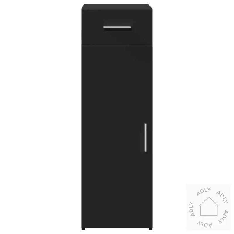 Skjenk Svart 30X42,5X93 Cm Konstruert Tre