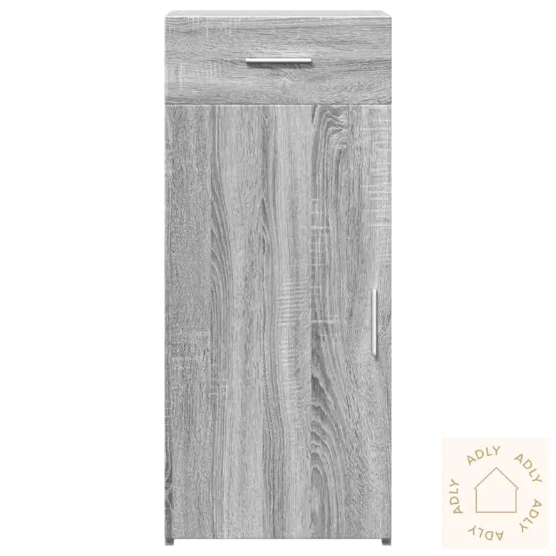 Skjenk Grå Sonoma 40X42,5X93 Cm Konstruert Tre