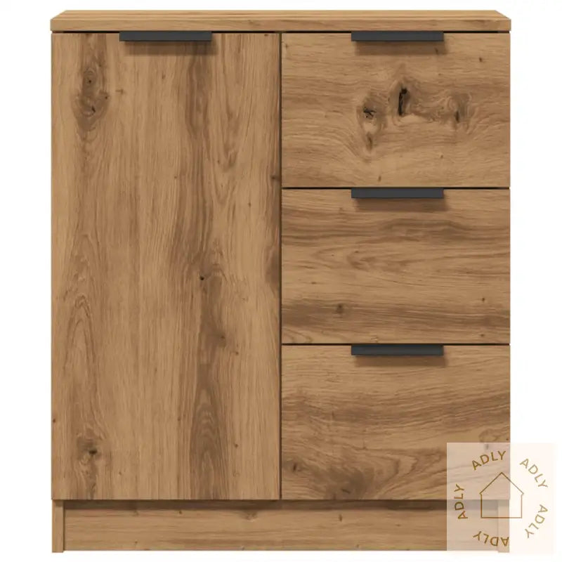 Skjenk Artisan Eik 60X30X70 Cm Konstruert Tre