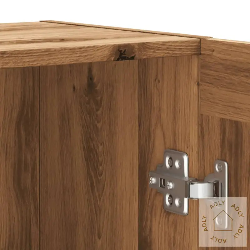 Skjenk Artisan Eik 120X30,5X70 Cm Konstruert Tre