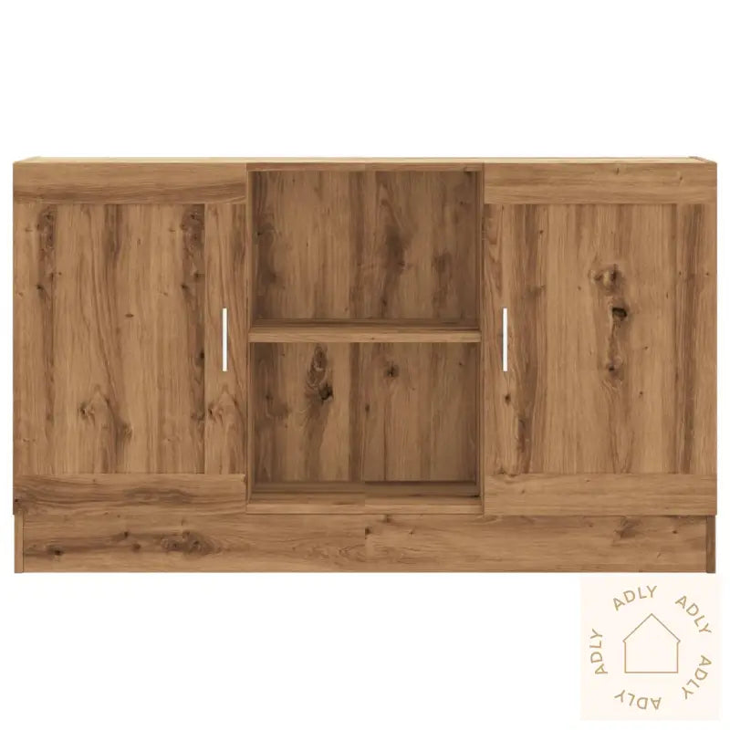 Skjenk Artisan Eik 120X30,5X70 Cm Konstruert Tre