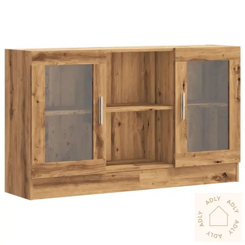 Skjenk Artisan Eik 120X30,5X70 Cm Konstruert Tre