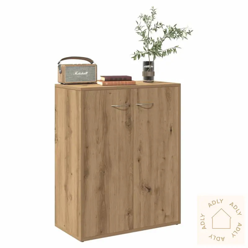 Skjenk Artisan Eik 60X30X75 Cm Konstruert Tre