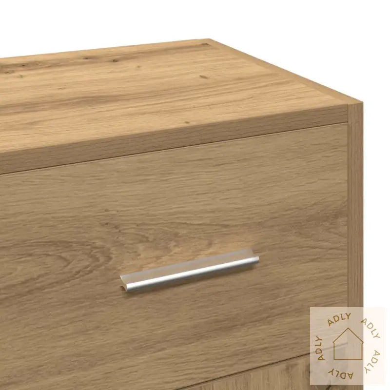 Skjenk Artisan Eik 91X28X75 Cm Konstruert Tre