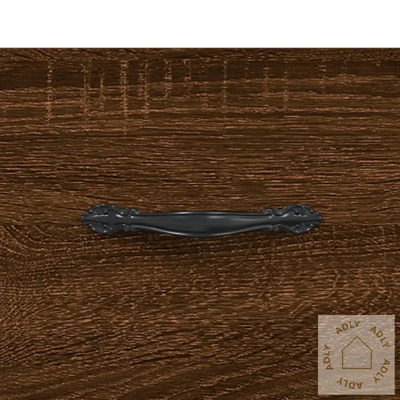 Skjenk Brun Eik 69,5X34X90 Cm Konstruert Tre