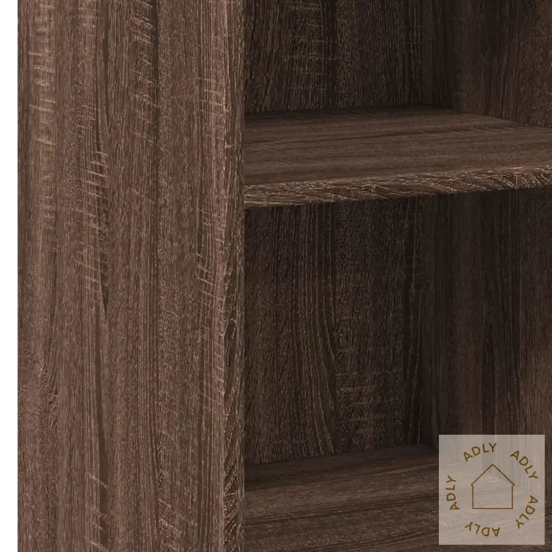 Skjenk Brun Eik 40X41X93 Cm Konstruert Tre