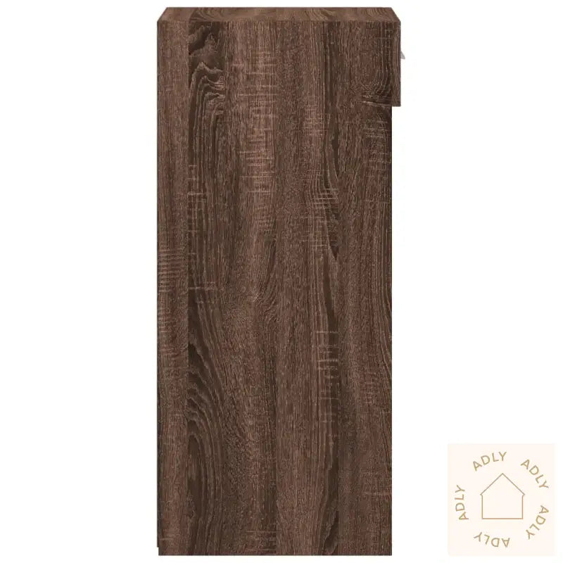 Skjenk Brun Eik 45X42,5X93 Cm Konstruert Tre