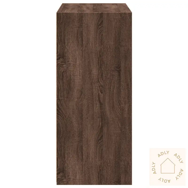 Skjenk Brun Eik 70X41X93 Cm Konstruert Tre