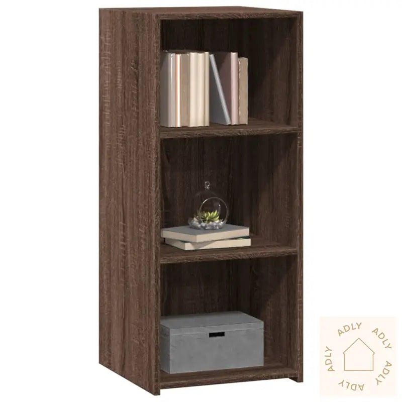 Skjenk Brun Eik 40X41X93 Cm Konstruert Tre