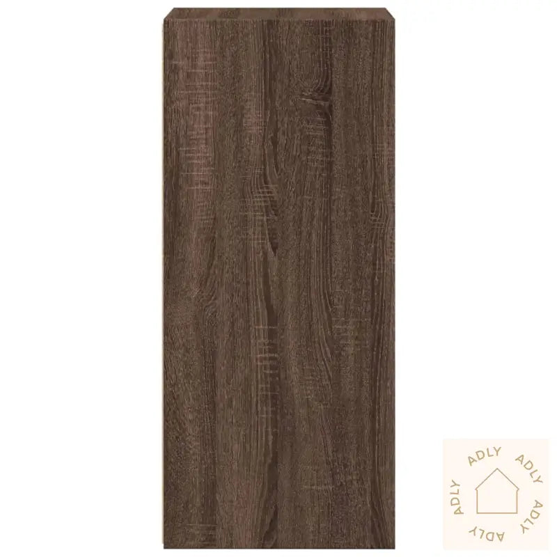 Skjenk Brun Eik 40X41X93 Cm Konstruert Tre