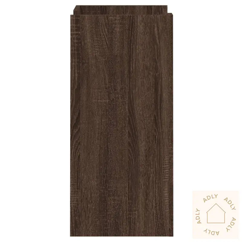 Skjenk Brun Eik 45X35X75 Cm Konstruert Tre