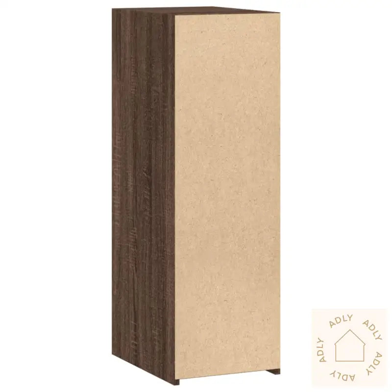 Skjenk Brun Eik 30X41X93 Cm Konstruert Tre