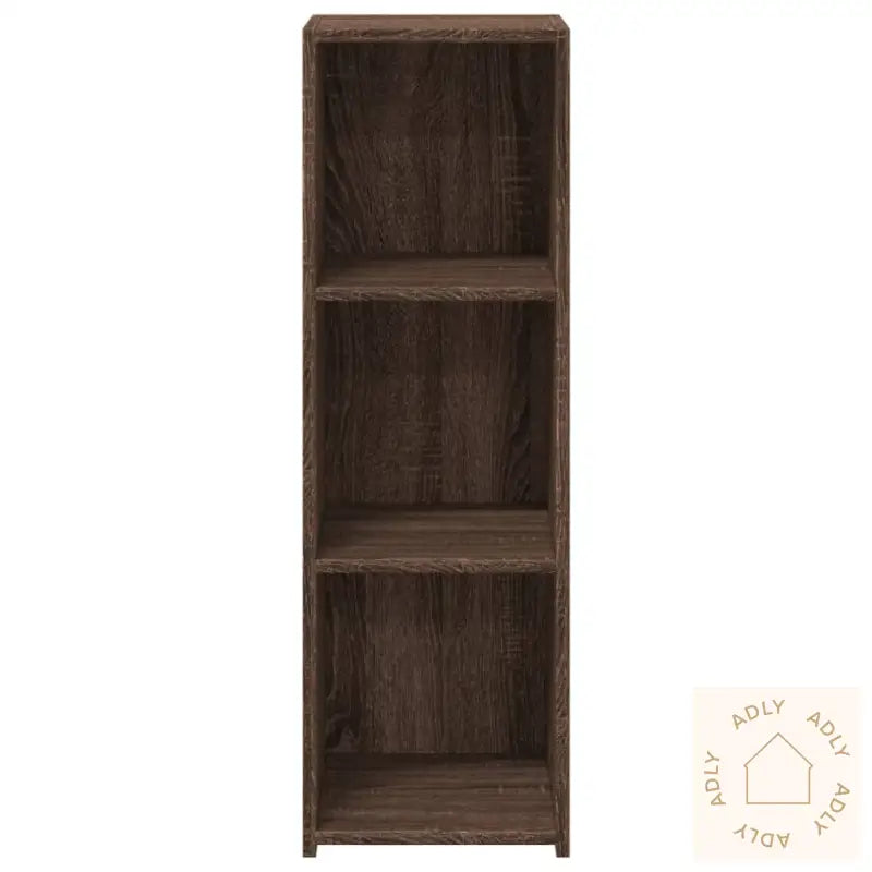 Skjenk Brun Eik 30X41X93 Cm Konstruert Tre