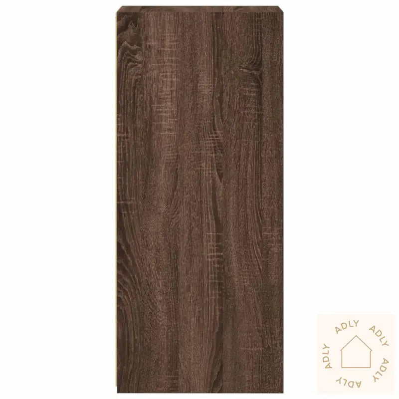 Skjenk Brun Eik 30X41X93 Cm Konstruert Tre