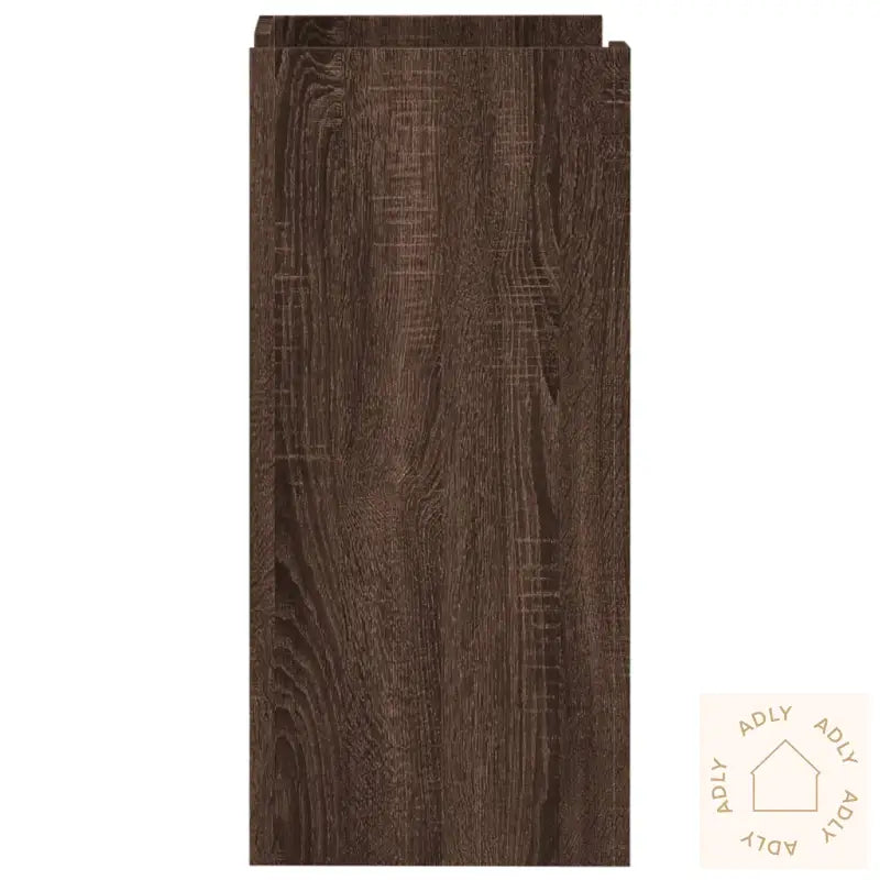 Skjenk Brun Eik 45X35X75 Cm Konstruert Tre