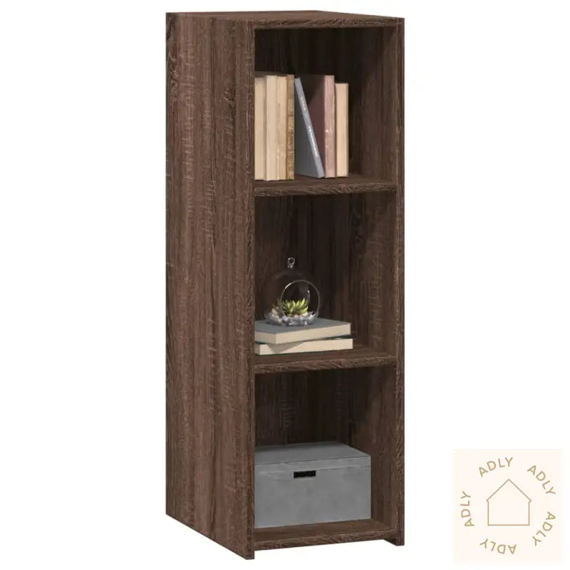 Skjenk Brun Eik 30X41X93 Cm Konstruert Tre