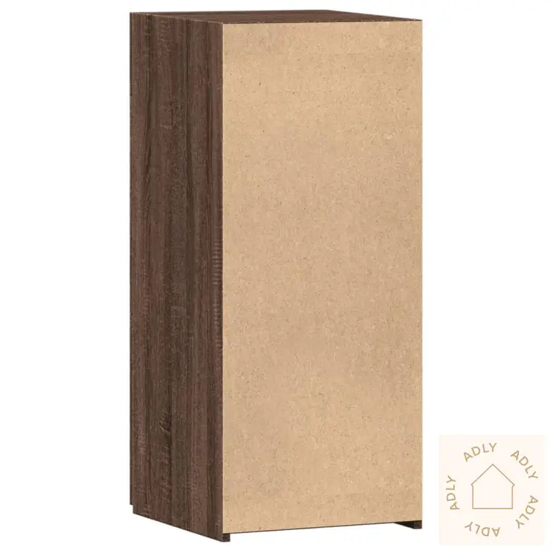 Skjenk Brun Eik 40X42,5X93 Cm Konstruert Tre