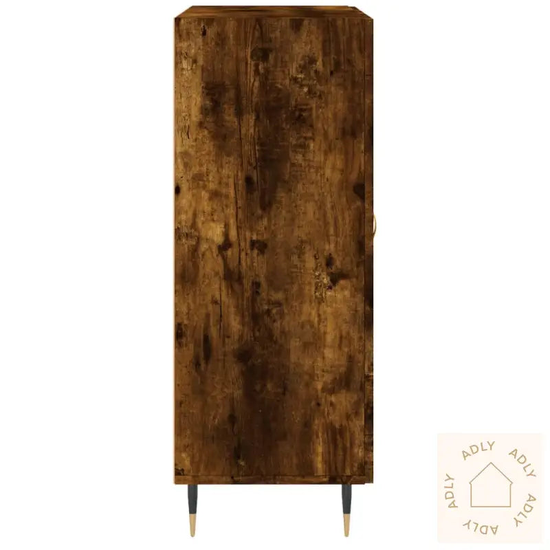 Skjenk Røkt Eik 69,5X34X90 Cm Konstruert Tre