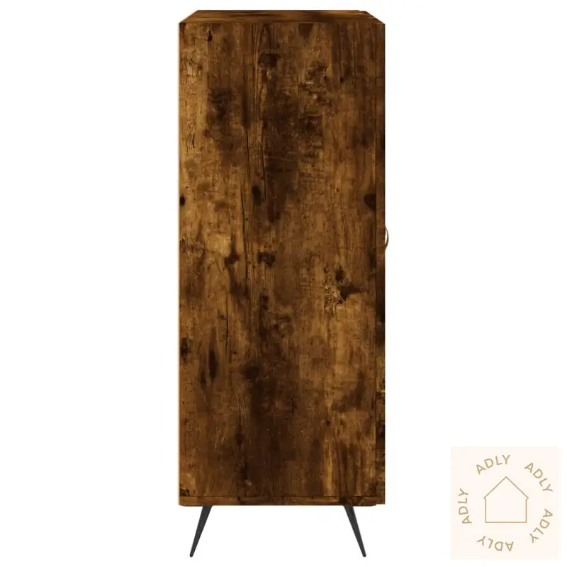 Skjenk Røkt Eik 69,5X34X90 Cm Konstruert Tre
