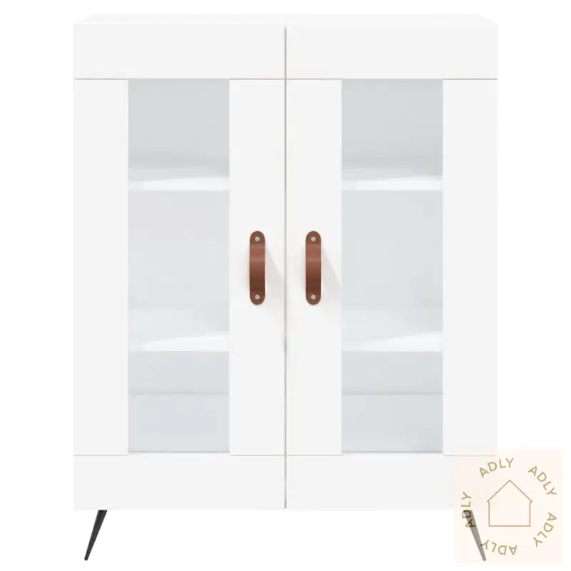 Skjenk Hvit 69,5X34X90 Cm Konstruert Tre