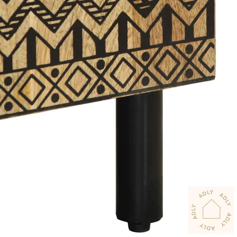 Skjenk 40X33,5X75 Cm Grovt Heltre Mangotre