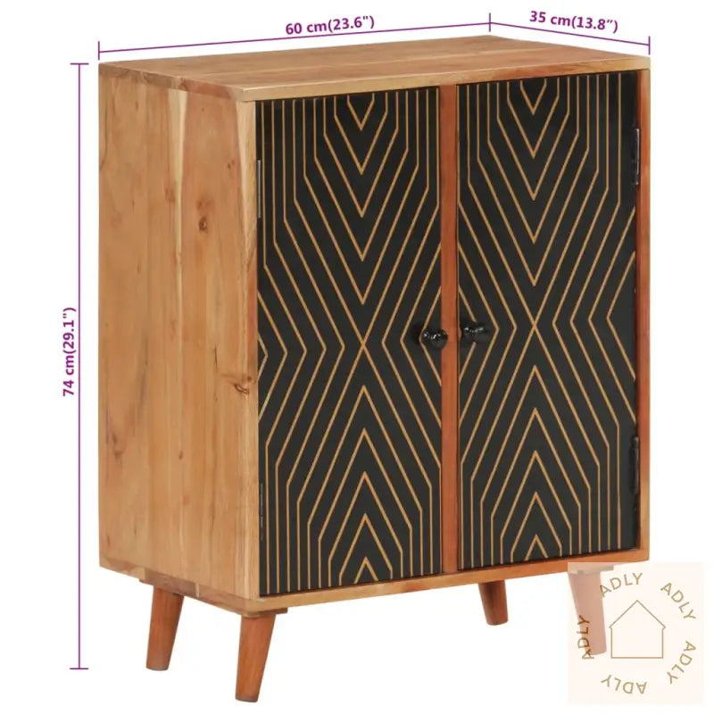 Skjenk 60X35X74 Cm Heltre Akasie