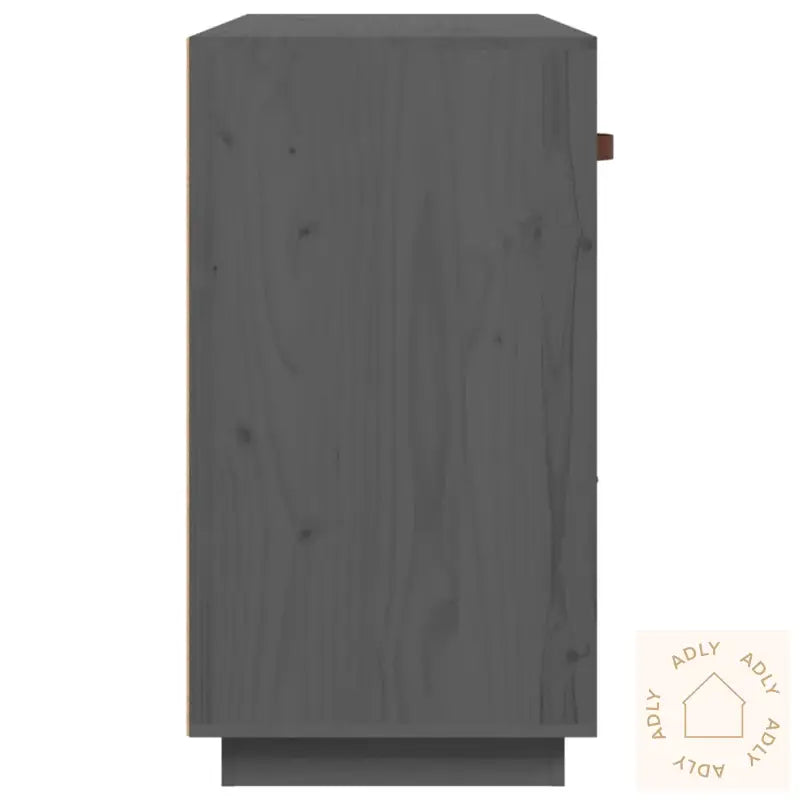 Skjenk Grå 100X40X75 Cm Heltre Furu