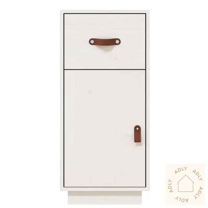 Skjenk Hvit 34X40X75 Cm Heltre Furu