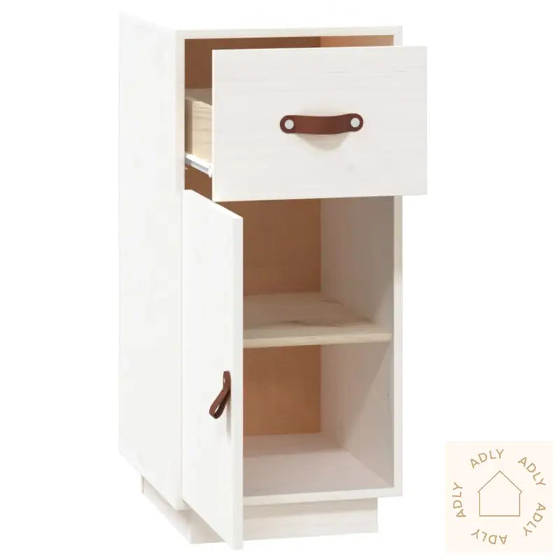 Skjenk Hvit 34X40X75 Cm Heltre Furu